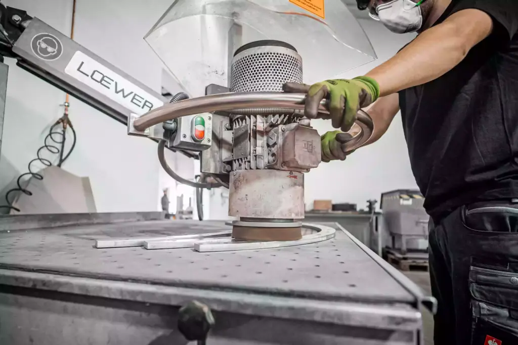 Perfekte Oberflächenbehandlung für Metallteile